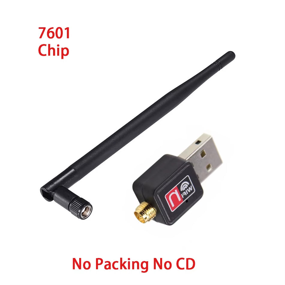 2.4G Mini USB Wifi Adapter 150Mbps Wifi Dongle Wi-Fi Receiver Wireless Network Card 802.11B/N/G Wifi Ethernet for PC