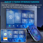 Android 11 Smart TV Box Amlogic S905X4 4K/8K HD Built-In Cooling Fan Media Player Set Top Box 2.4G/5G Wifi BT4.0 4G RAM 32G ROM