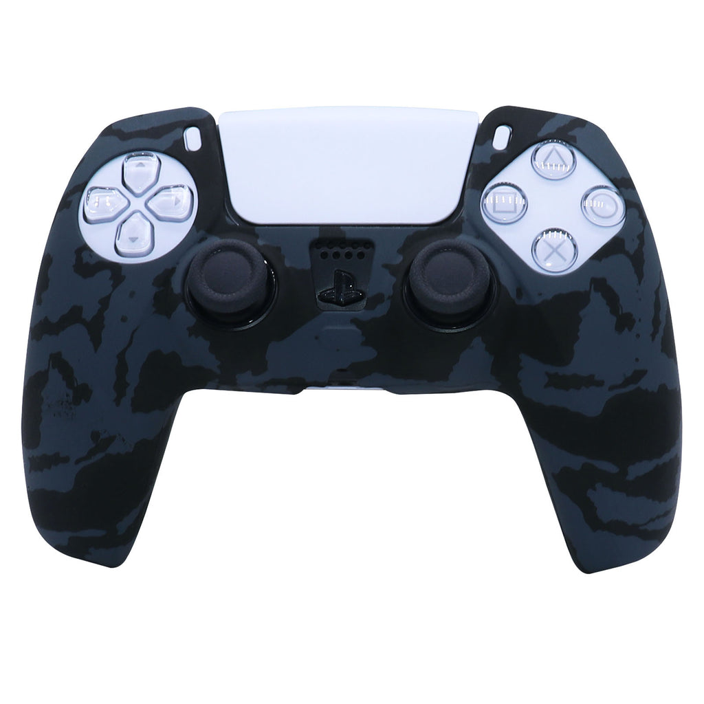 PS5 Protective Silicone Case Skin for Dualsense Wireless Controller Thumb Grips Gel Rubber Cover