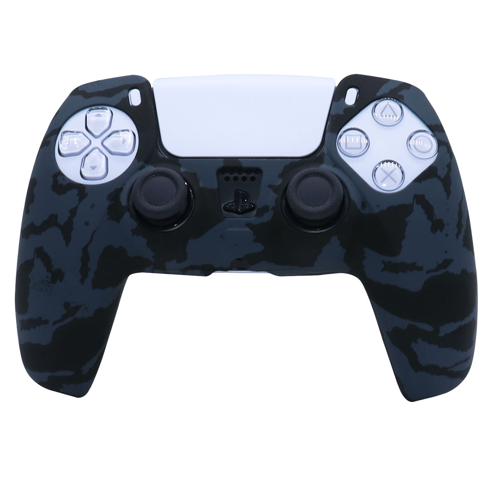 PS5 Protective Silicone Case Skin for Dualsense Wireless Controller Thumb Grips Gel Rubber Cover