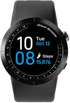 Shot Scope X5 Golf GPS Watch - Premium GPS Watch with Automatic Performance Tracking | Distances, Hazards, Doglegs & Layups (Presitge Black)