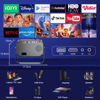 Projector P28B Mini Home Theater Android 11 Free-Style Placement Projection Support Samsung Xiaomi Iphone Smartphone