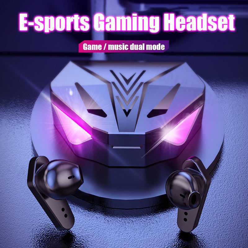 Wireless Gaming Headphones No Delay Noise Reduction Bluetooth Earphones HIFI Sound E-Sport Game Headset with Mic