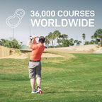 Shot Scope X5 Golf GPS Watch - Premium GPS Watch with Automatic Performance Tracking | Distances, Hazards, Doglegs & Layups (Presitge Black)