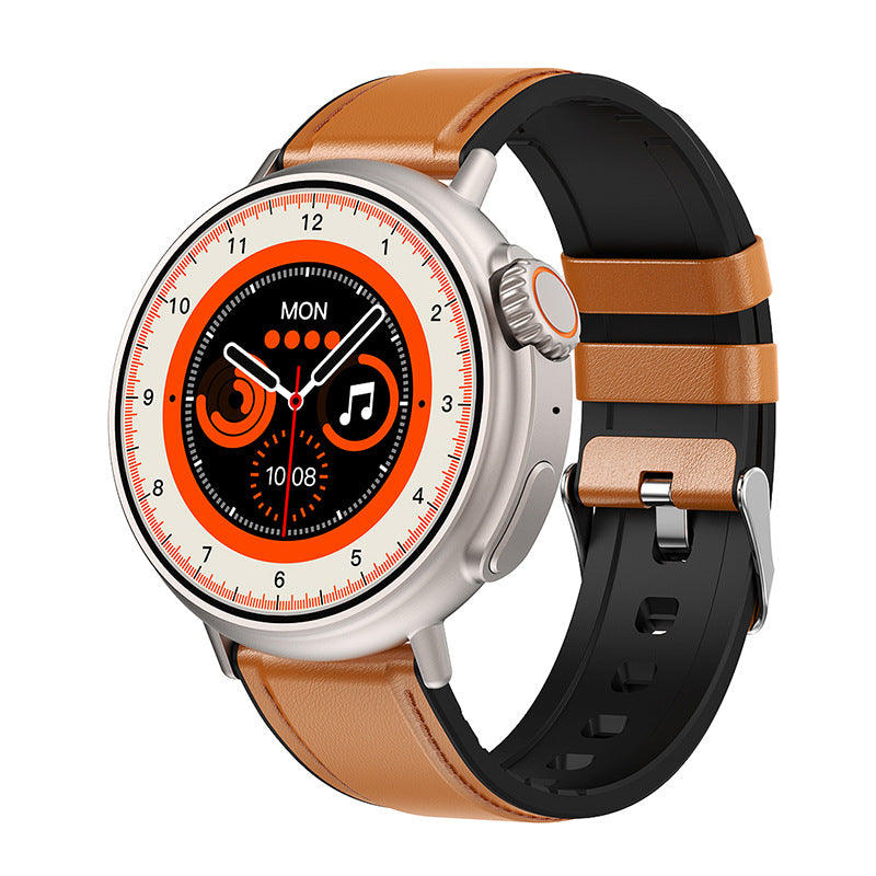 New K9 Smart Watch 1.39 round Screen Encoder True Screw Clip Wireless Charging NFC Offline and Payment Function