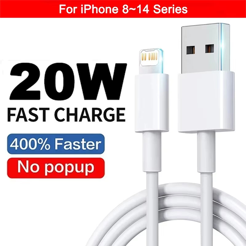 PD 20W Fast Charging USB Cable for Iphone 15 11 12 13 14 16 Pro Max USB C Cable for Iphone 16 15 14 8 plus Charge Line Date Wire