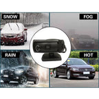 12/24V 200W Portable Auto Car Heater Defroster Demister Electric Heater Windshield 360 Degree Rotation ABS Heating Cooling Fan