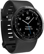 Shot Scope X5 Golf GPS Watch - Premium GPS Watch with Automatic Performance Tracking | Distances, Hazards, Doglegs & Layups (Presitge Black)