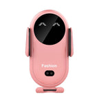 New S11 Car Wireless Charging Mobile Phone Navigation Bracket Infrared Sensor 10W Fast Charging Custom Gift