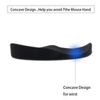 Ergonomic Mouse Wrist Rest Mouse Pads Silicon Gel Non-Slip Streamline Wrist Rest Support Mat Computer Mouse Pad for Office Gaming PC Accessories