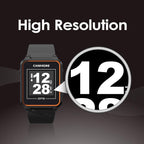 TW353 Golf GPS Watch for Men and Women, High Contrast LCD Display, Free Update over 40,000 Preloaded Courses Worldwide, Lightweight Essential Golf Accessory for Golfers, Orange
