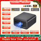 Q12W Pro 2800ANSI Full HD 4K Dual Screen Wifi Bluetooth Smart Home Theater Projector