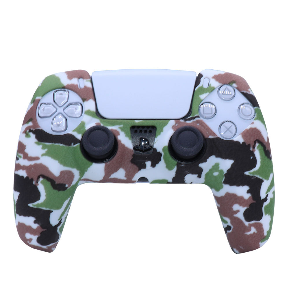 PS5 Protective Silicone Case Skin for Dualsense Wireless Controller Thumb Grips Gel Rubber Cover