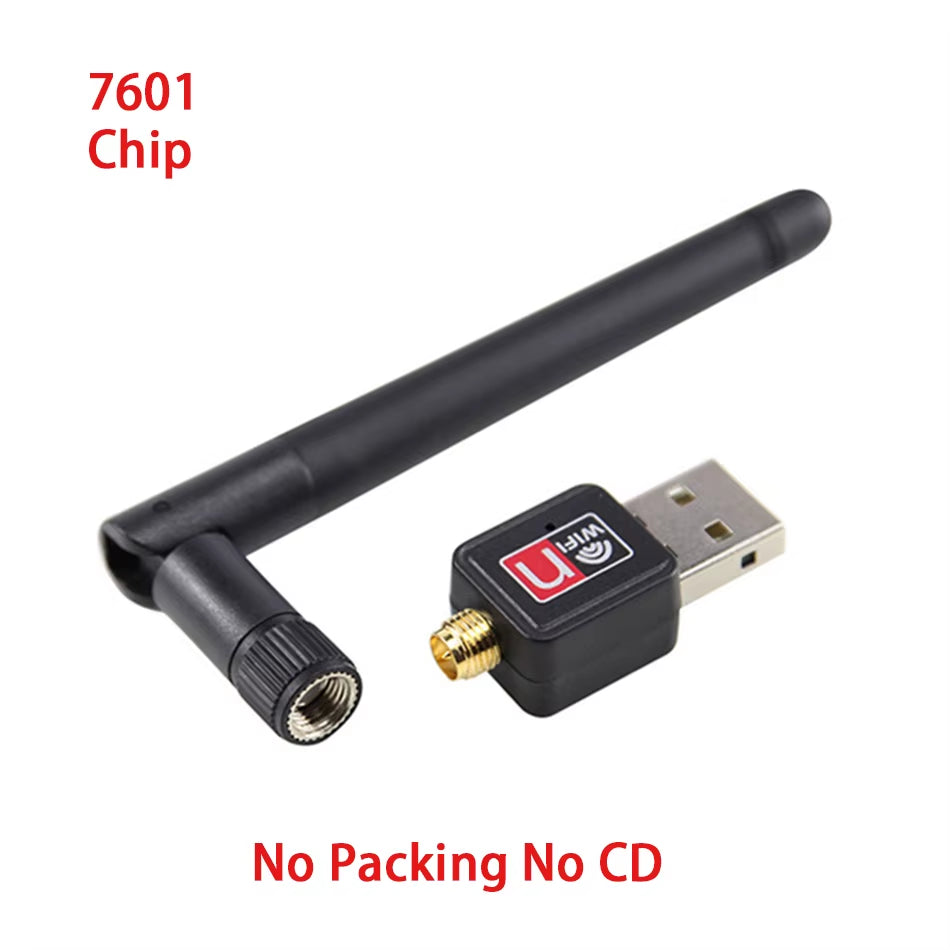 2.4G Mini USB Wifi Adapter 150Mbps Wifi Dongle Wi-Fi Receiver Wireless Network Card 802.11B/N/G Wifi Ethernet for PC