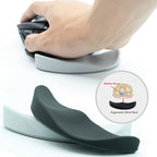 Ergonomic Mouse Wrist Rest Mouse Pads Silicon Gel Non-Slip Streamline Wrist Rest Support Mat Computer Mouse Pad for Office Gaming PC Accessories